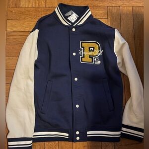 NWT H&M Snoopy Navy and White Jacket - 8/10 Years